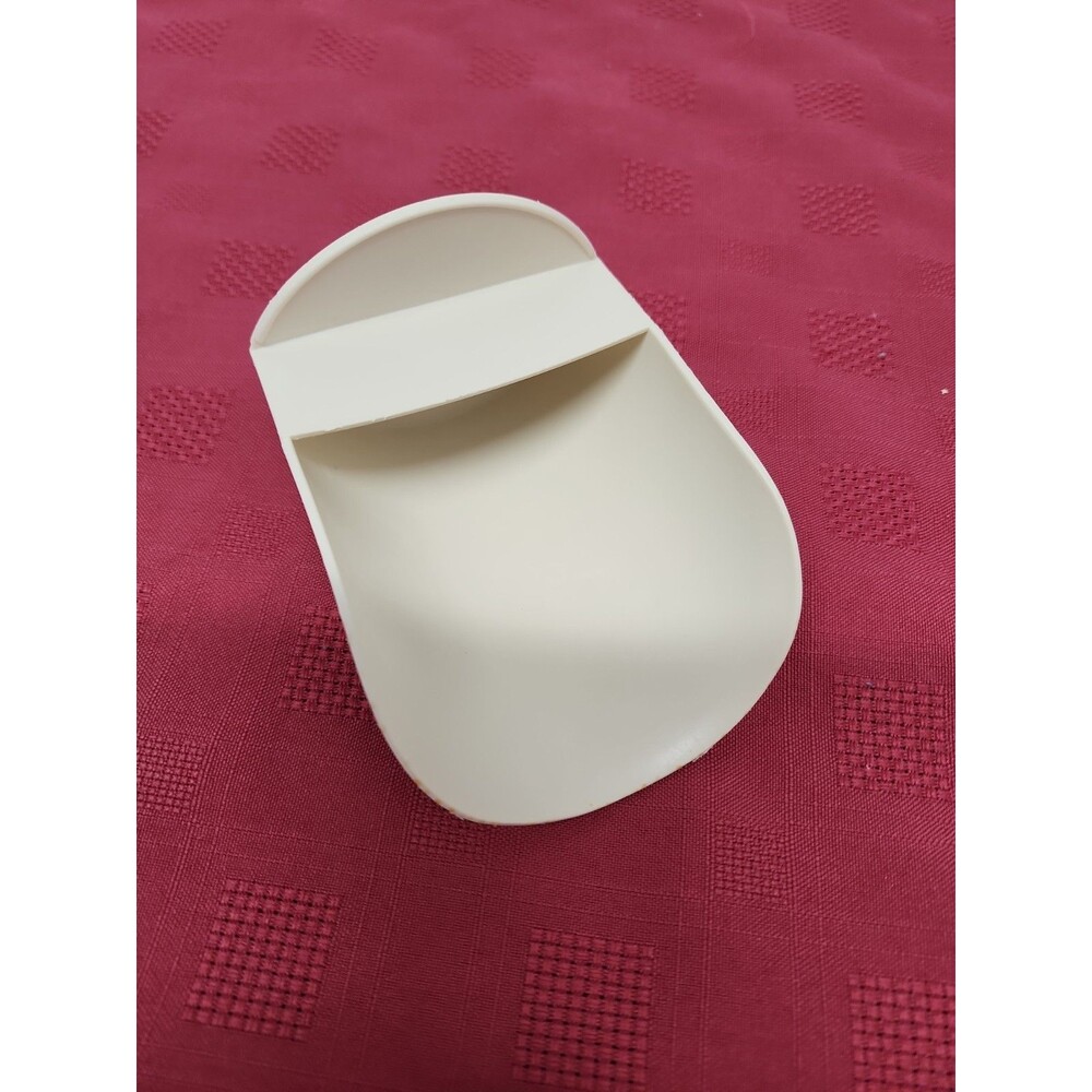 Vintage Tupperware Rocker Scoop #292 In Almond 1970s Made In The USA EUC